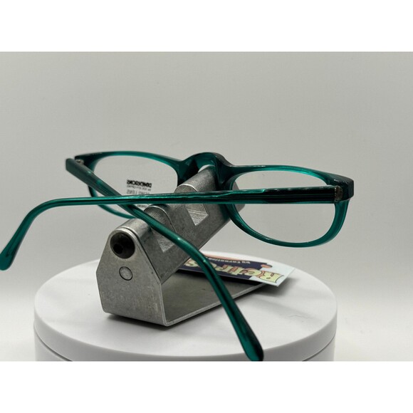 True Vintage Eyeglasses NOS Half Eye/Reader Original Demo Lens Dimensions Green - Picture 5 of 10